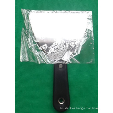 PP negro de plástico de doble mango 6 &quot;Putty cuchillo